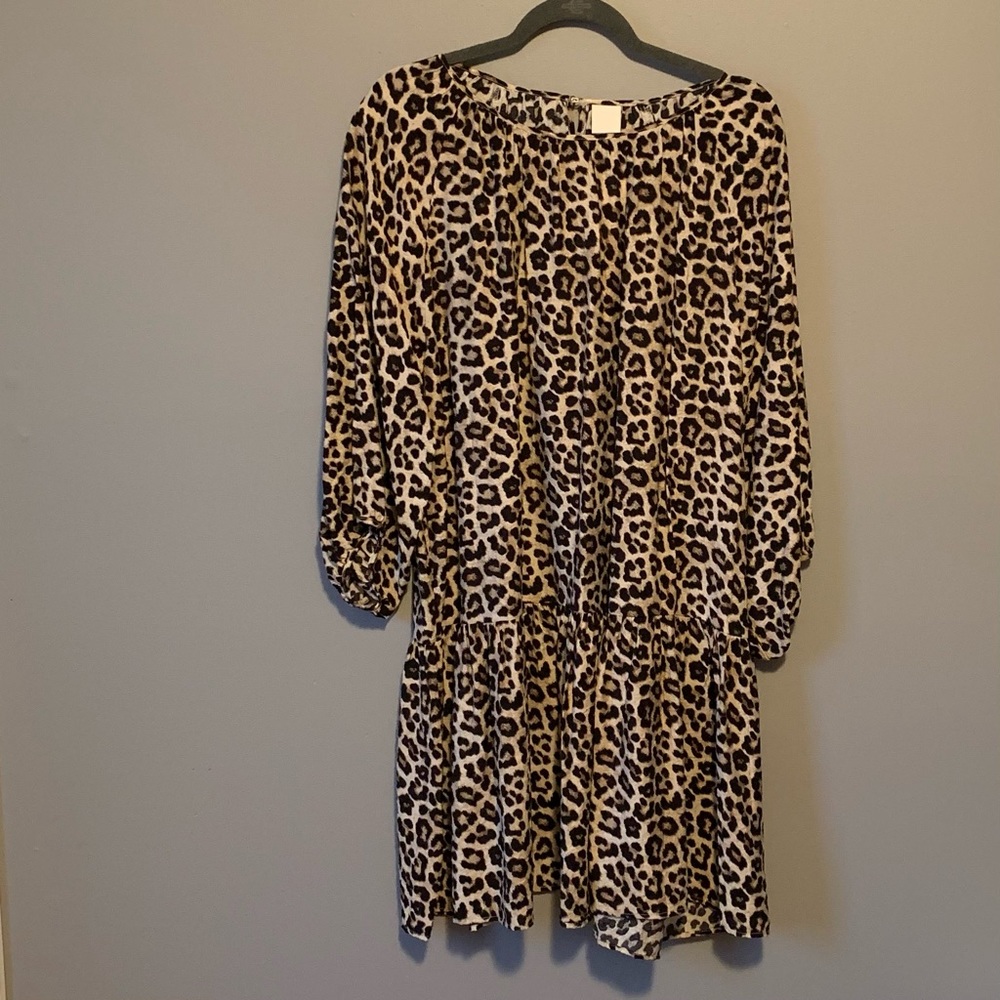 H&M Leopard Print Dress - Large